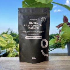 BambooSmile Refill Pasta Dental Natural 125ml - Recarga Ecológica y Sostenible