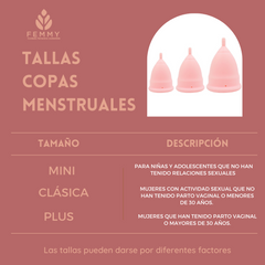 Kit Copa Menstrual Femmy + Vaso Esterilizador